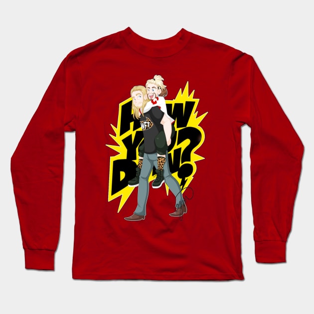 Enzo Amore and Big Cass - HOW U DOIN Long Sleeve T-Shirt by kylotees